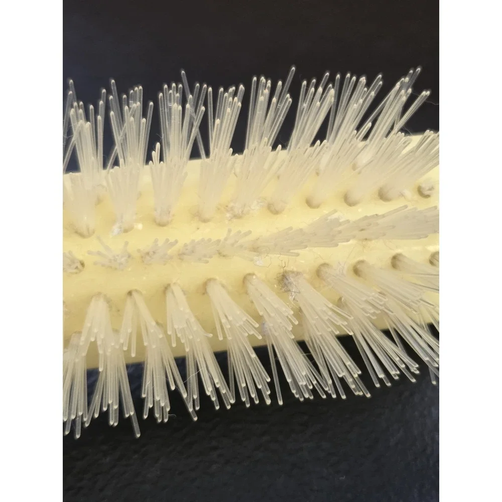 Stanley Lady Catherine Vintage All Nylon 5 Row Hairbrush Pre-owned-Ivory - Picture 7 of 14